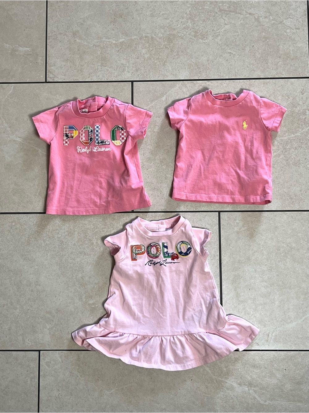 Ralph Lauren Girl’s T-Shirt Lot Size 3M